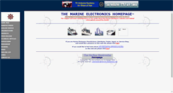 Desktop Screenshot of marine-electronics.net